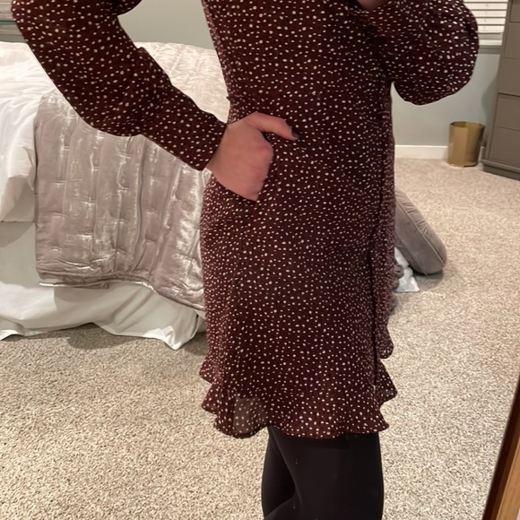 A&F Patterned Shirt Dress - Picture 7 of 13